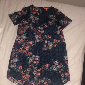 Midi Shift Floral Dress